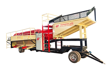 Mobile Trommel Gold Wash Plant