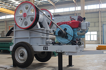Small Mobile Diesel Engine Jaw Crusher