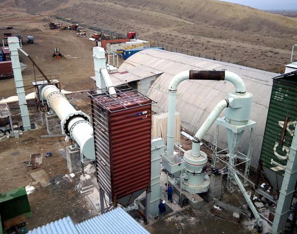 Gypsum Grinding Production Line In Mexico